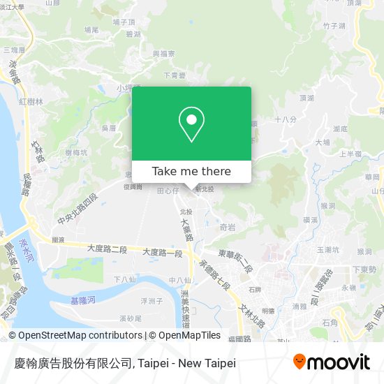 慶翰廣告股份有限公司 map