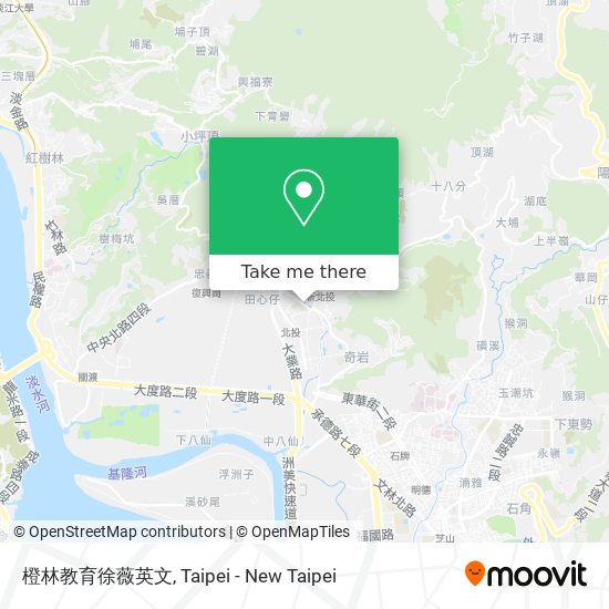 橙林教育徐薇英文 map