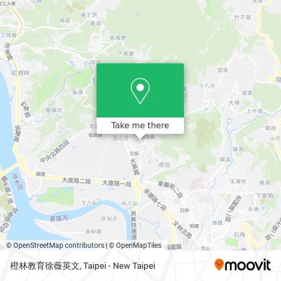 橙林教育徐薇英文地圖