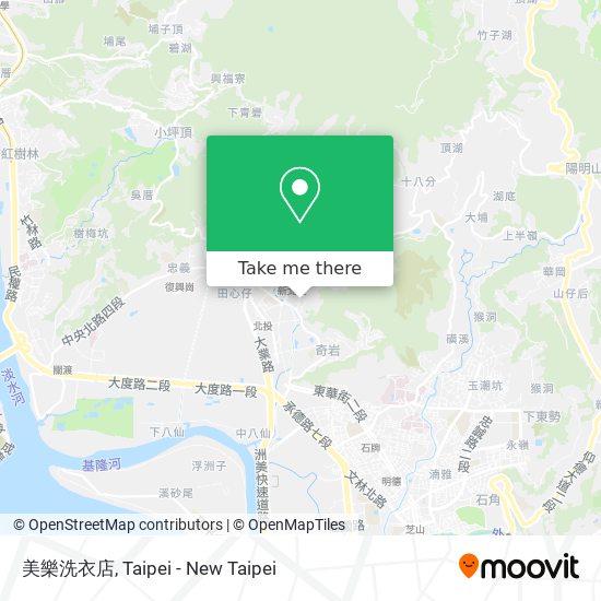 美樂洗衣店 map