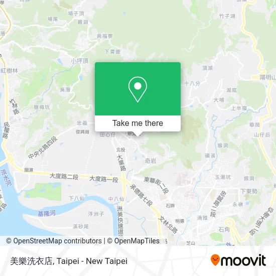 美樂洗衣店地圖