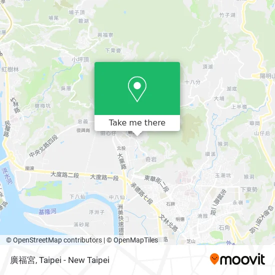 廣福宮 map