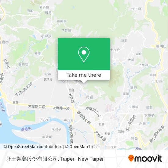 肝王製藥股份有限公司 map