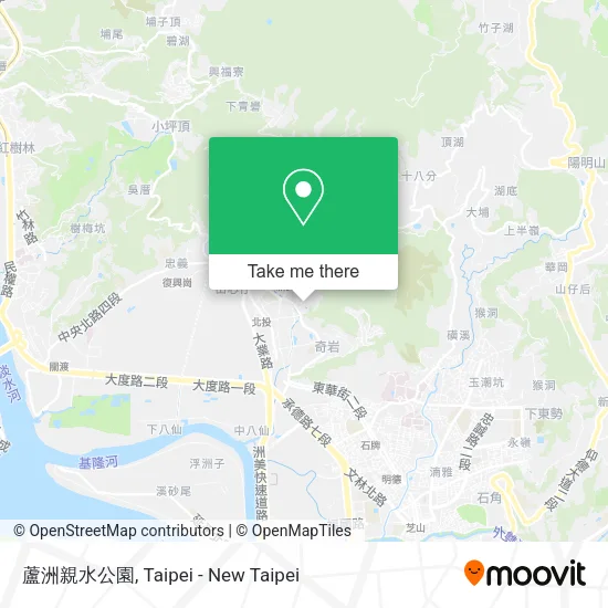 蘆洲親水公園地圖