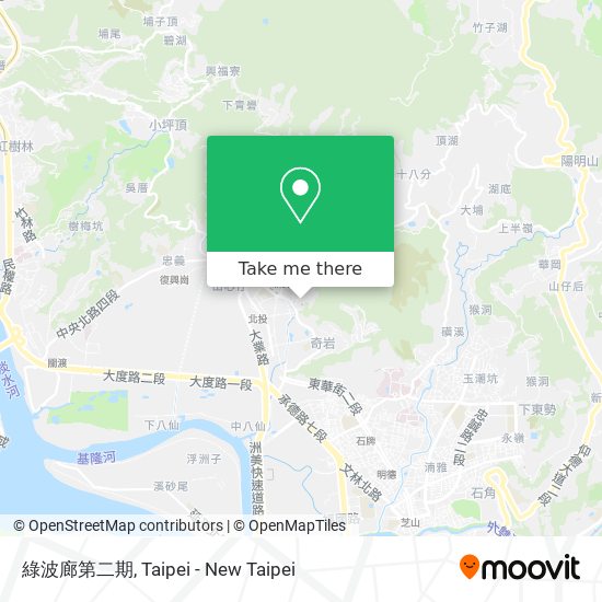 綠波廊第二期 map