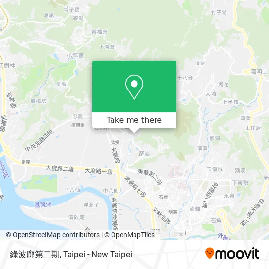 綠波廊第二期 map