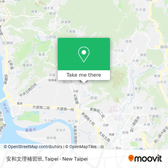 安和文理補習班地圖