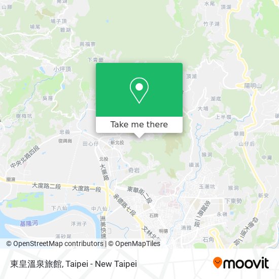 東皇溫泉旅館地圖