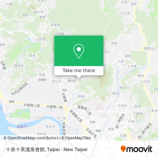 十泉十美溫泉會館 map