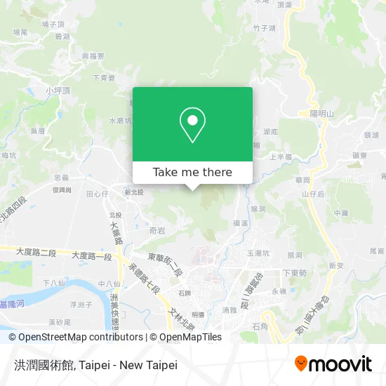 洪潤國術館 map