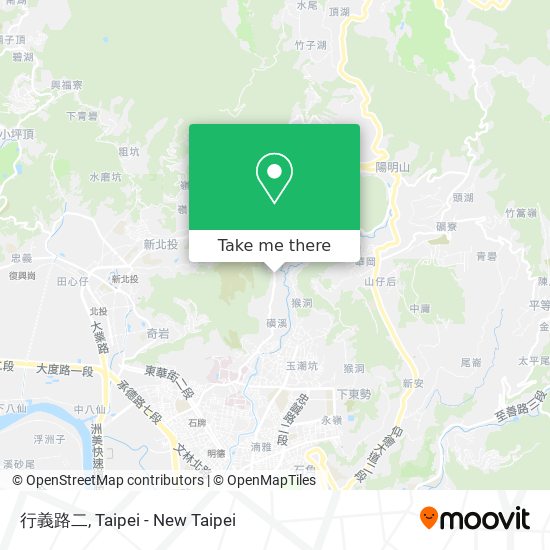 行義路二 map