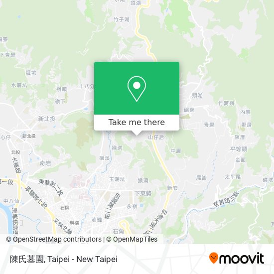 陳氏墓園 map