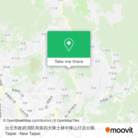 台北市政府消防局第四大隊士林中隊山仔后分隊 map