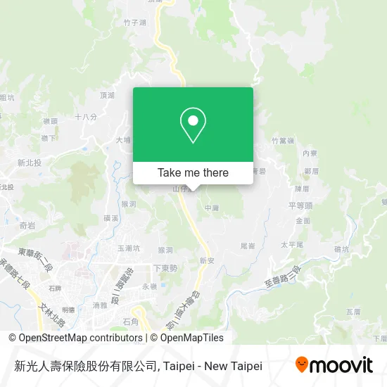 新光人壽保險股份有限公司地圖