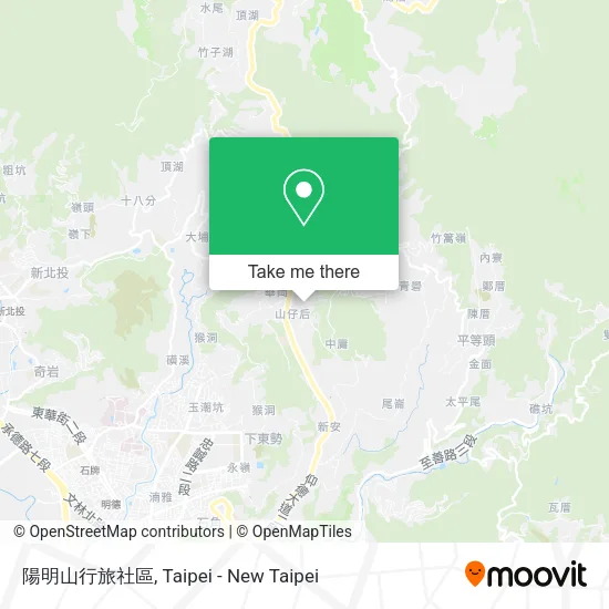 陽明山行旅社區 map