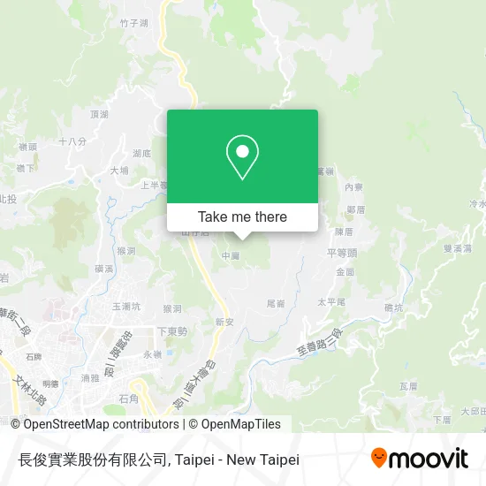 長俊實業股份有限公司地圖