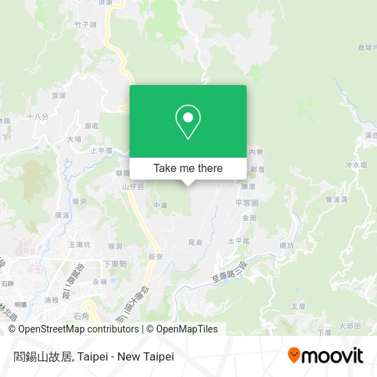 閻錫山故居地圖