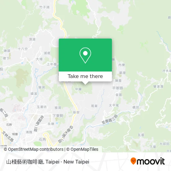 山棧藝術咖啡廳 map