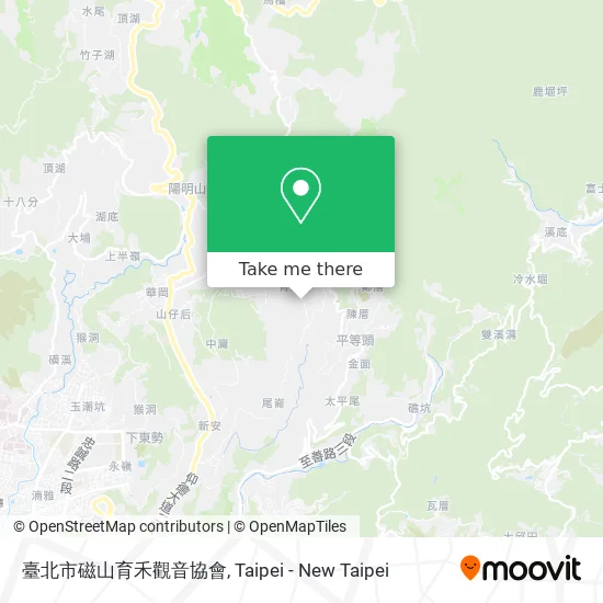 臺北市磁山育禾觀音協會地圖