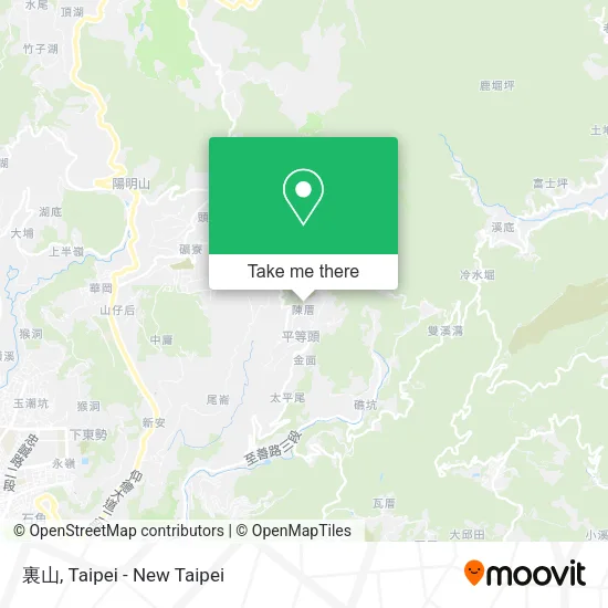 裏山 map