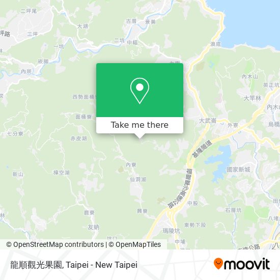 龍順觀光果園地圖