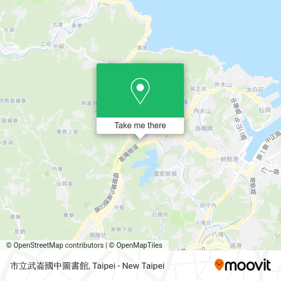 市立武崙國中圖書館地圖
