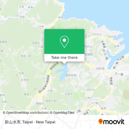 新山水库 map
