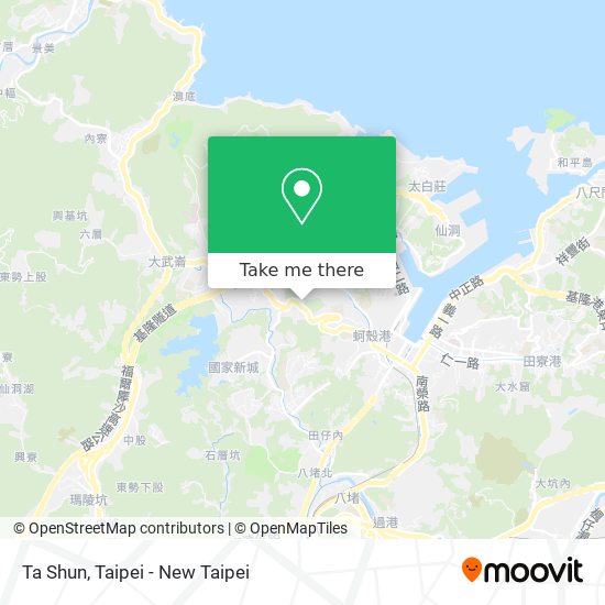 Ta Shun map