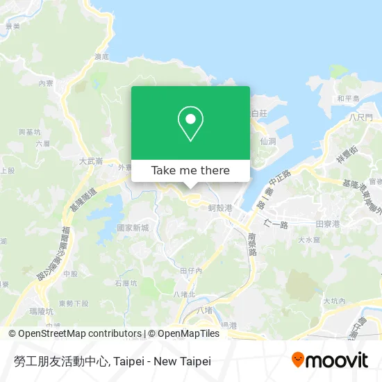勞工朋友活動中心 map