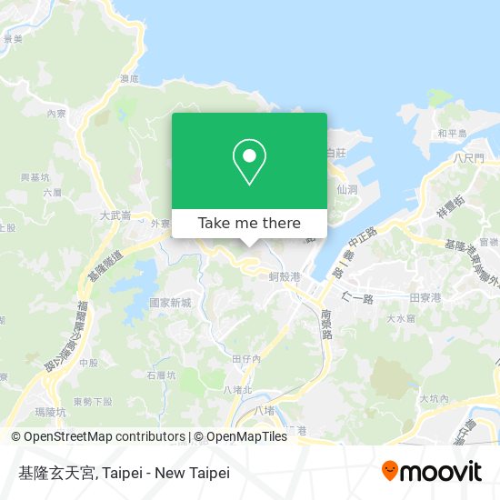 基隆玄天宮 map