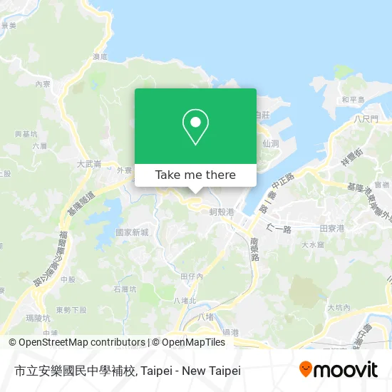 市立安樂國民中學補校 map