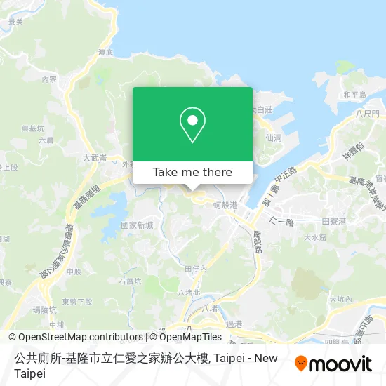 公共廁所-基隆市立仁愛之家辦公大樓 map