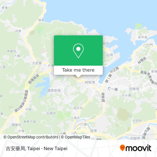 吉安藥局 map