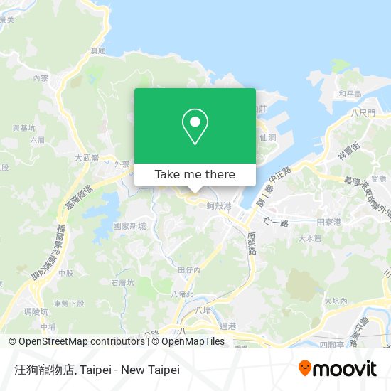 汪狗寵物店地圖