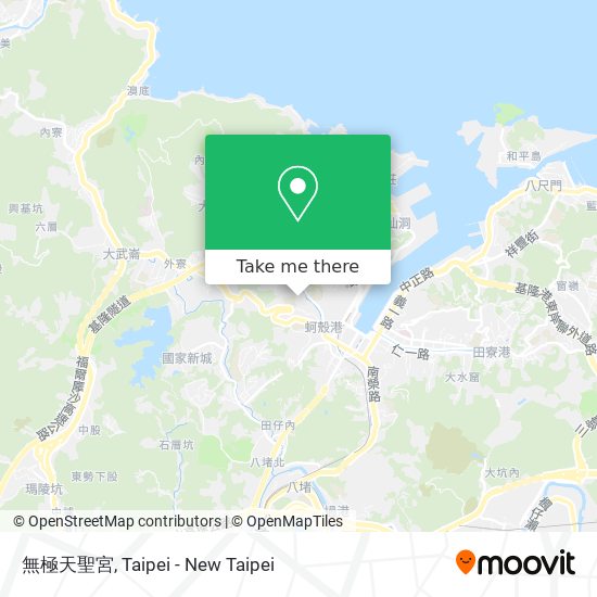 無極天聖宮 map