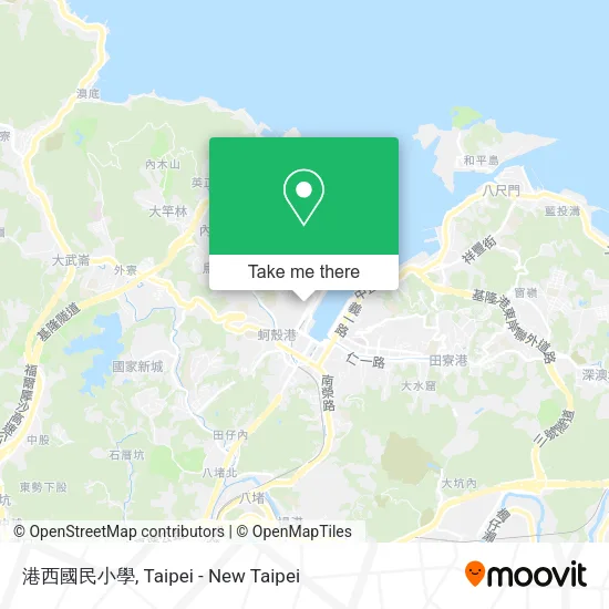 港西國民小學地圖