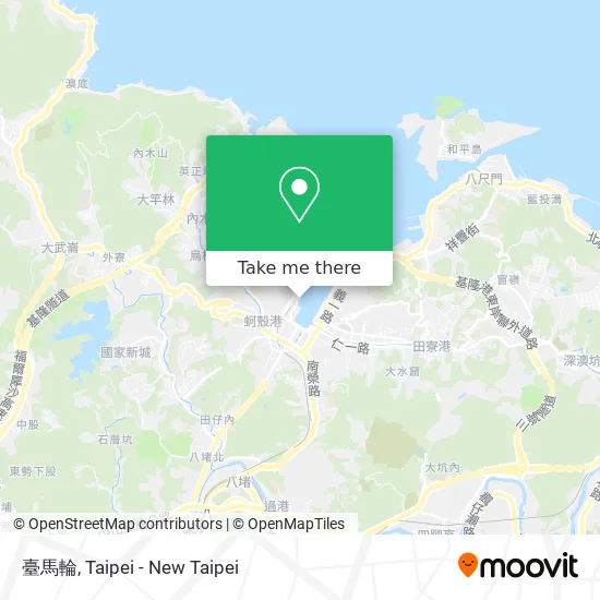 臺馬輪 map