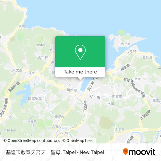 基隆玉敕奉天宮天上聖母 map