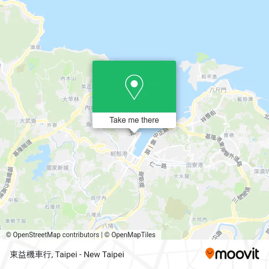 東益機車行地圖