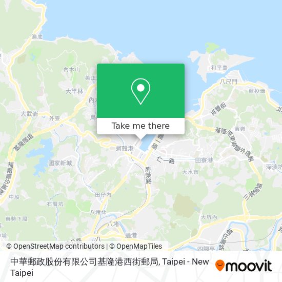 中華郵政股份有限公司基隆港西街郵局 map