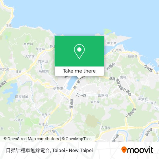 日昇計程車無線電台 map
