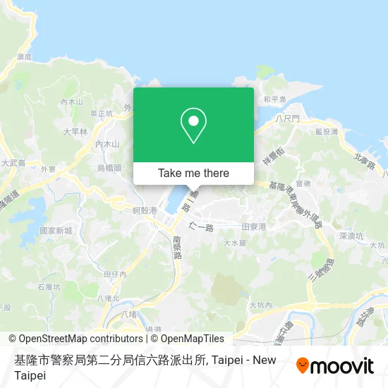 基隆市警察局第二分局信六路派出所地圖