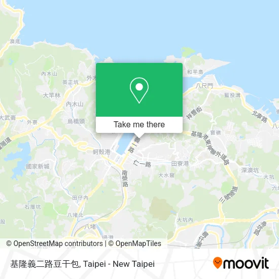 基隆義二路豆干包地圖