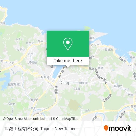 世鎧工程有限公司地圖
