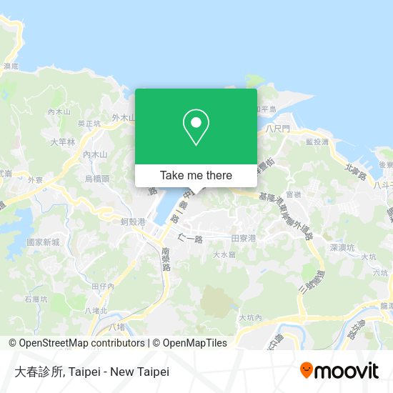 大春診所地圖