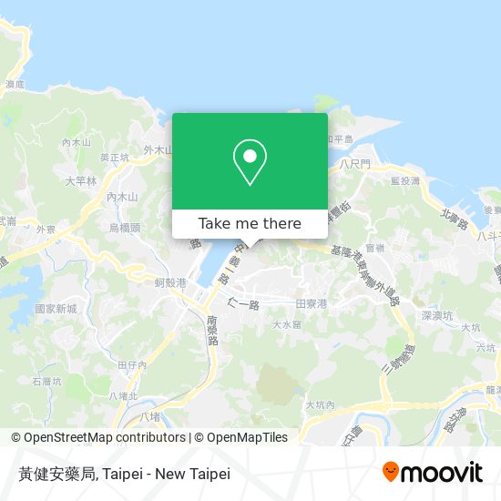 黃健安藥局地圖