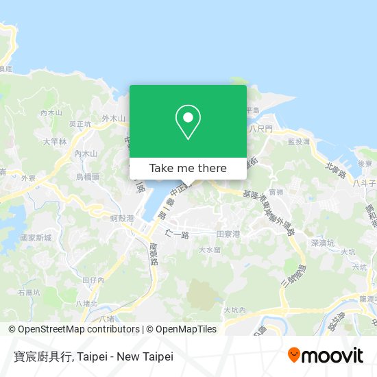 寶宸廚具行 map