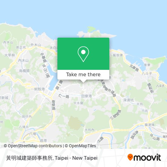 黃明城建築師事務所 map