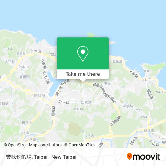 豐稔釣蝦場地圖
