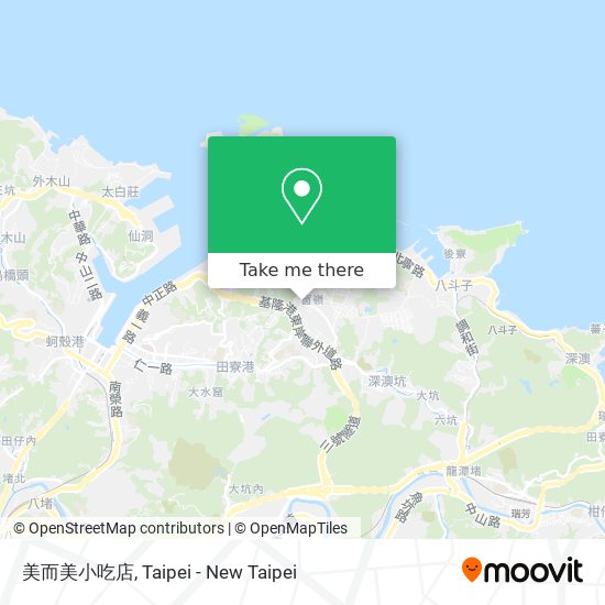 美而美小吃店 map